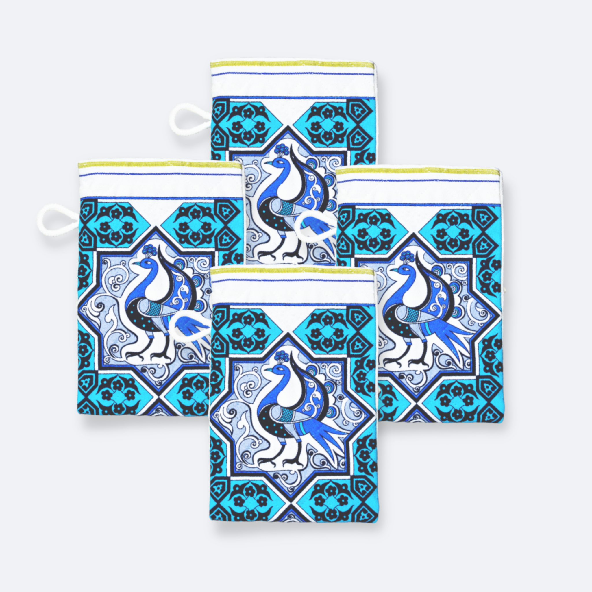 Exfoliating Gloves Family Bundle 4PC