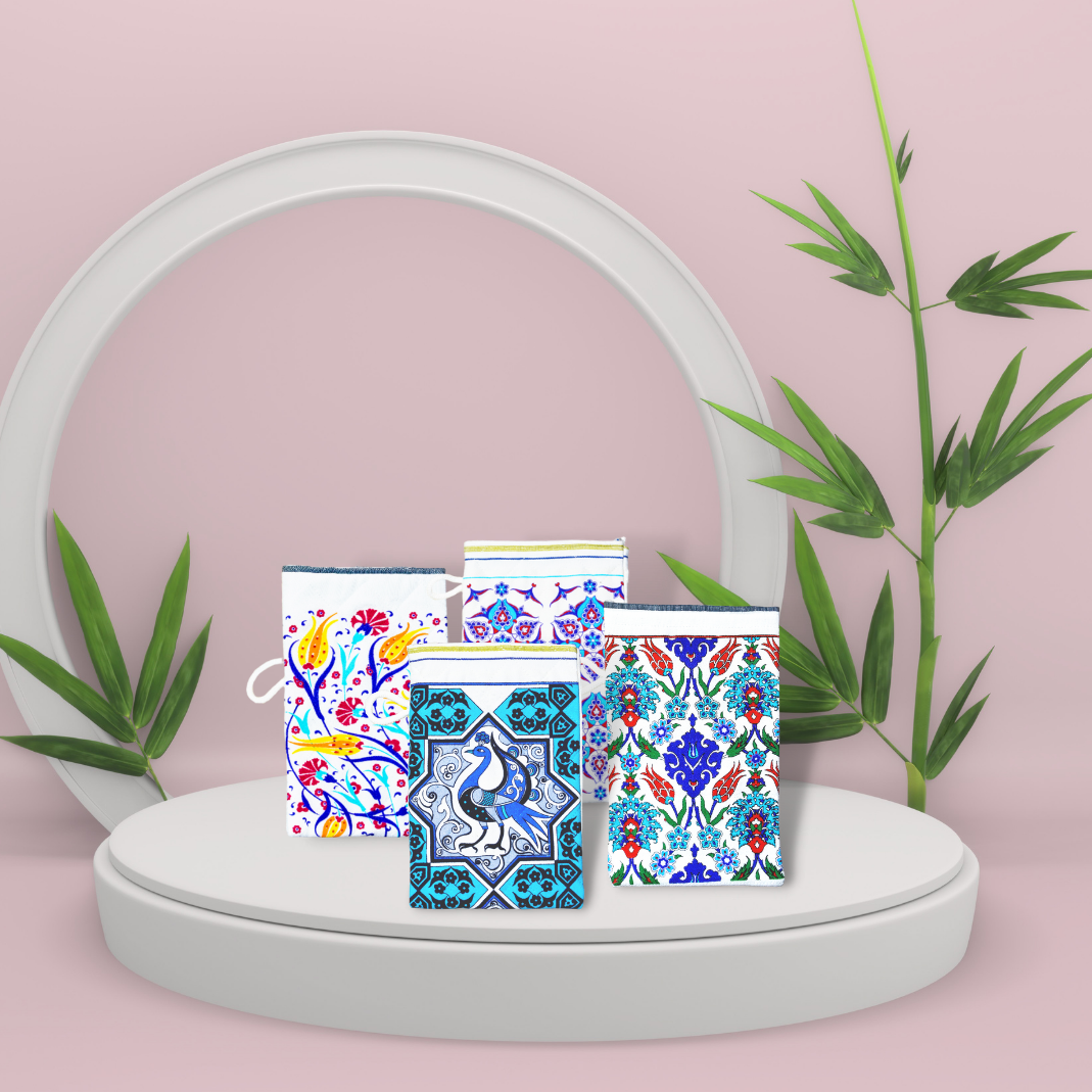 Exfoliating Gloves Family Bundle 4PC