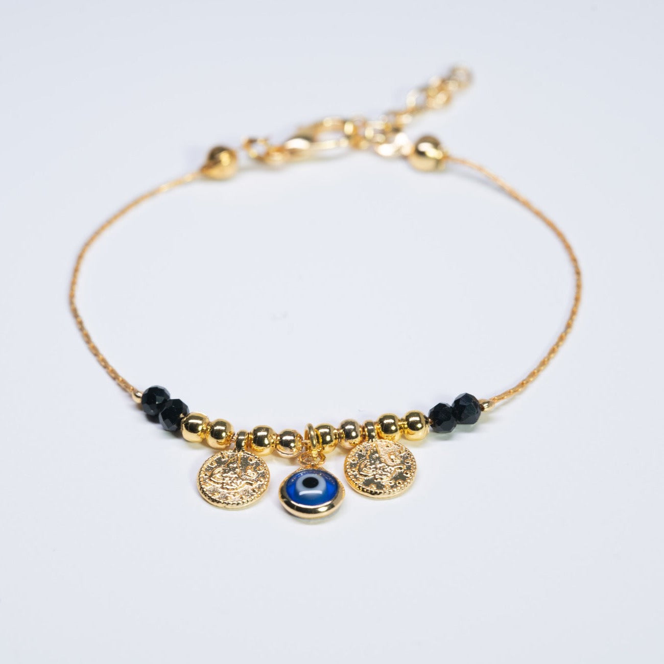 Evil Eye Gold Bracelet