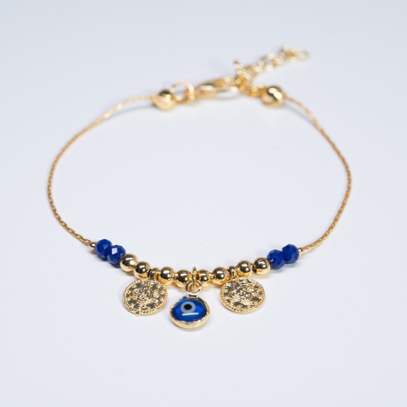 Evil Eye Gold Bracelet
