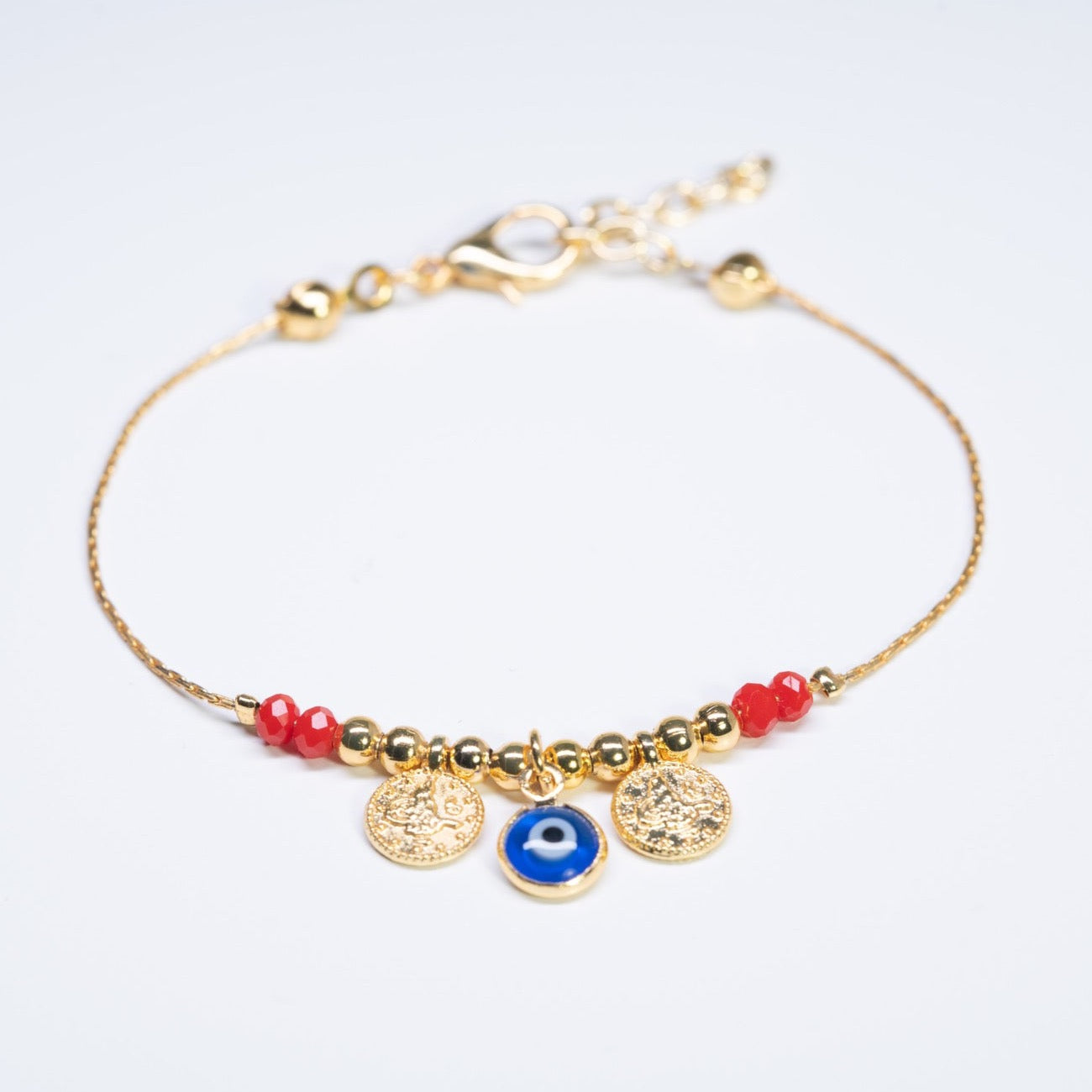 Evil Eye Gold Bracelet
